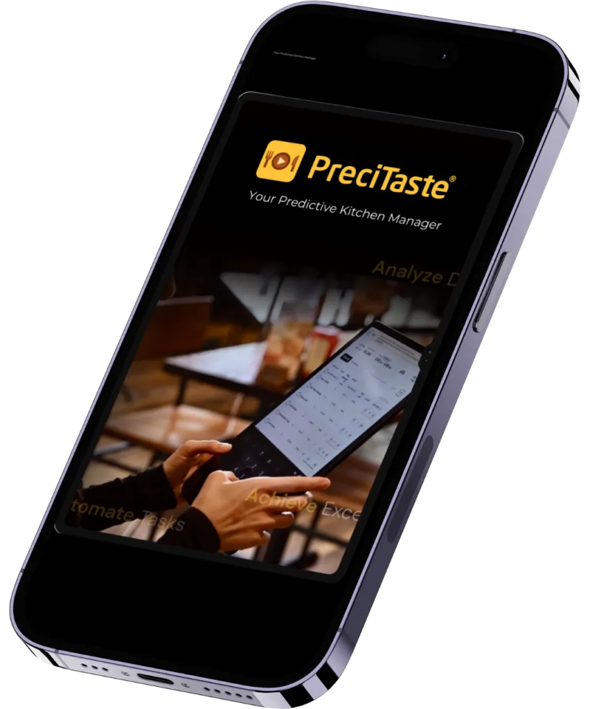 PreciTaste mobile app
