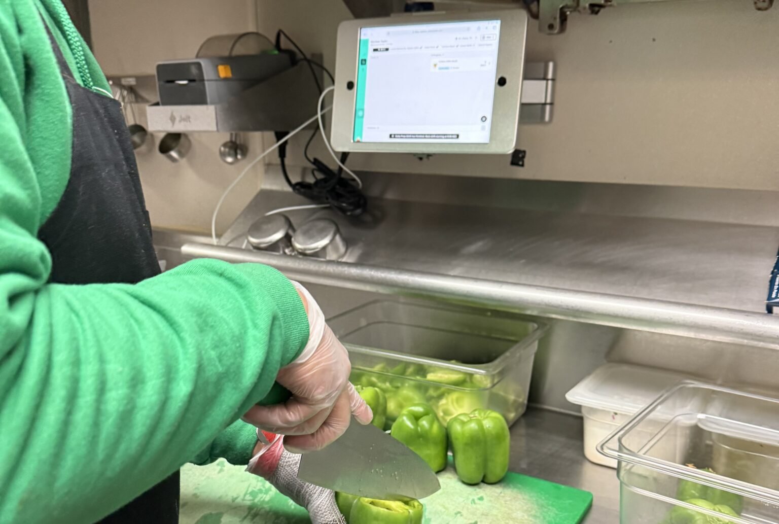 Dillas - Case Study - PreciTaste | Restaurant AI Software Prep Assistant in use