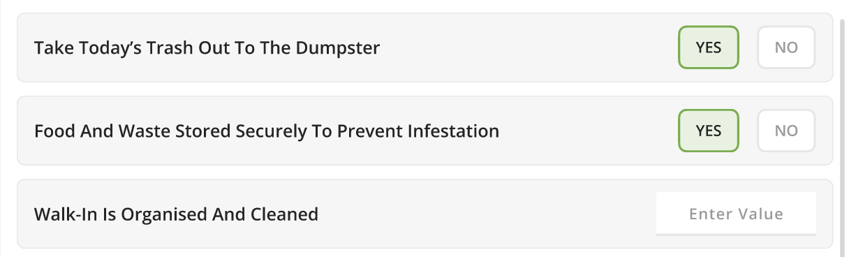 Checklist 4 - PreciTaste | Restaurant AI Software